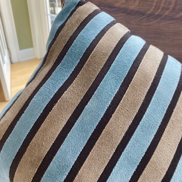 Caldeira Bedding Caldeira Throw Pillow Brown And Teal Poshmark